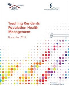 Teaching Residents Population Health Management