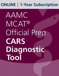 AAMC MCAT Official Prep CARS Diagnostic Tool (Online) | 1-Year Subscription 