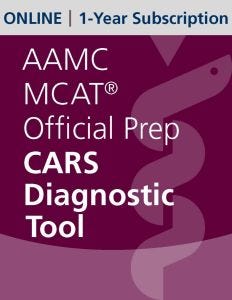 AAMC MCAT Official Prep CARS Diagnostic Tool (Online) | 1-Year Subscription 