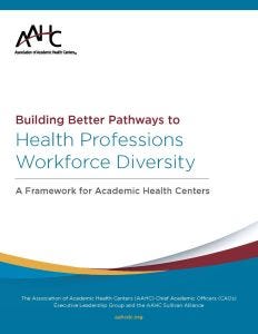 Building Better Pathways to Health Professions Workforce Diversity: A Framework for Academic Health Centers