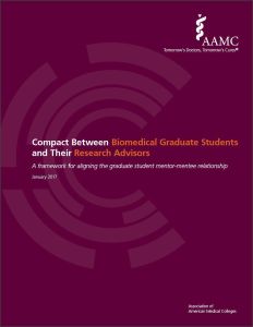 Compact Between Biomedical Graduate Students and Their Research Advisors (PDF)