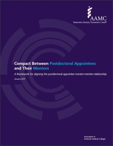 Compact Between Postdoctoral Appointees and Their Mentors (PDF)