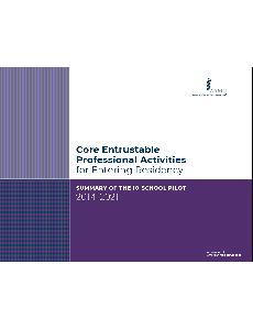 Core Entrustable Professional Activities for Entering Residency: Summary of the 10-School Pilot, 2014-2021