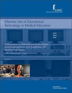 Effective Use of Educational Technology in Medical Education (PDF)
