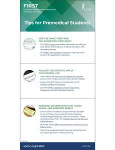 Tips for Premedical Students